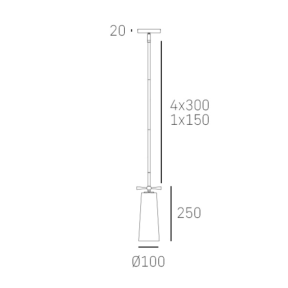 BOW I P01121BK Cosmo Light