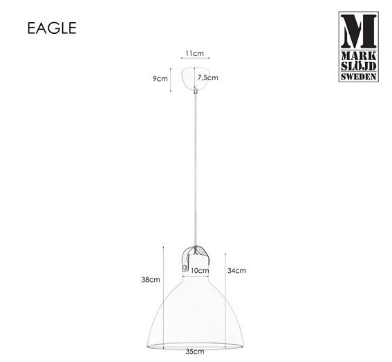 EAGLE white 106551 Markslojd