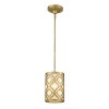 ARABELLA distressed gold GN-ARABELLA-MP Elstead Lighting