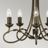 OLIVIA black and gold OV5-BLK-GOLD Elstead Lighting