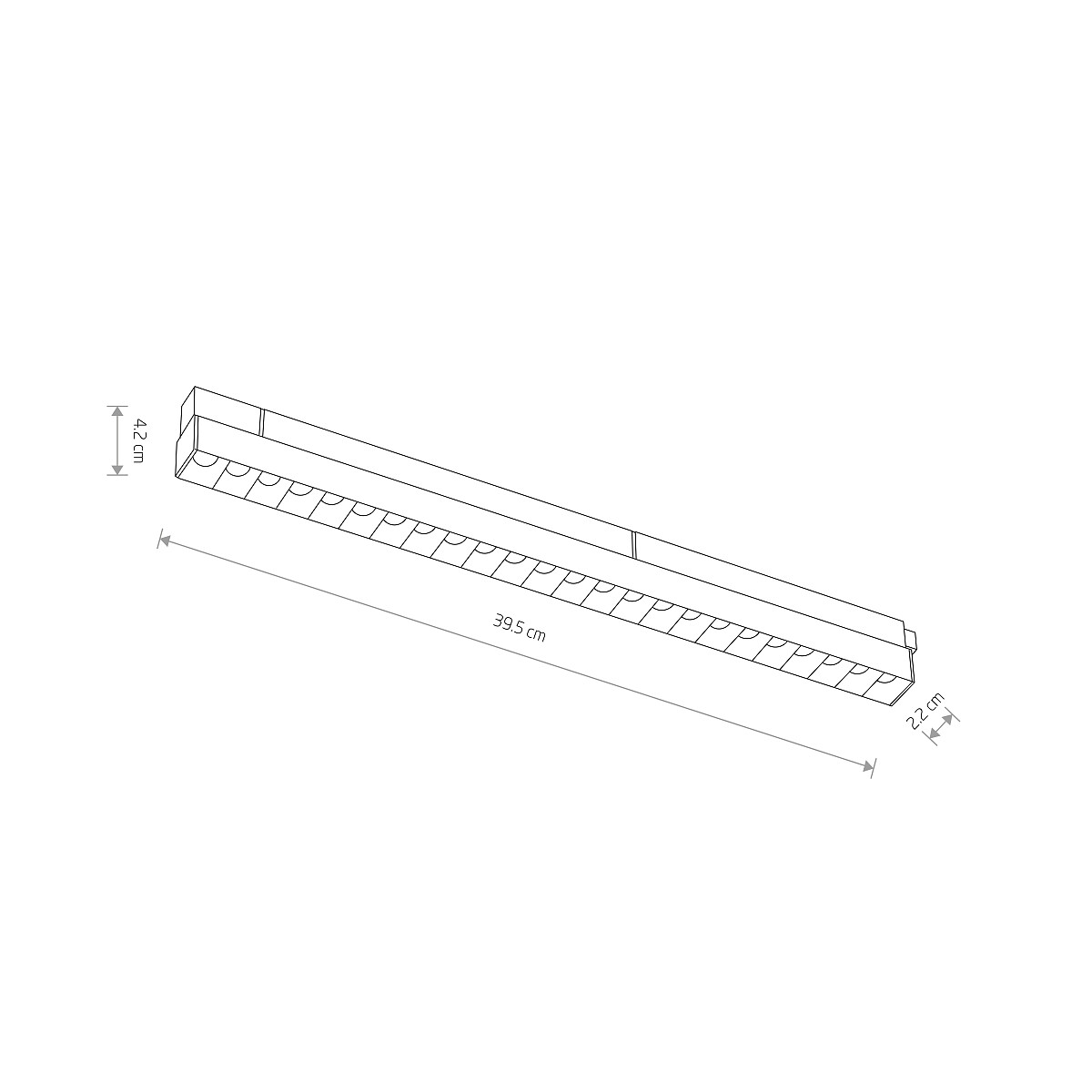 LVM FOCUS LED 15W black 3000K 10150 Nowodvorski Lighting