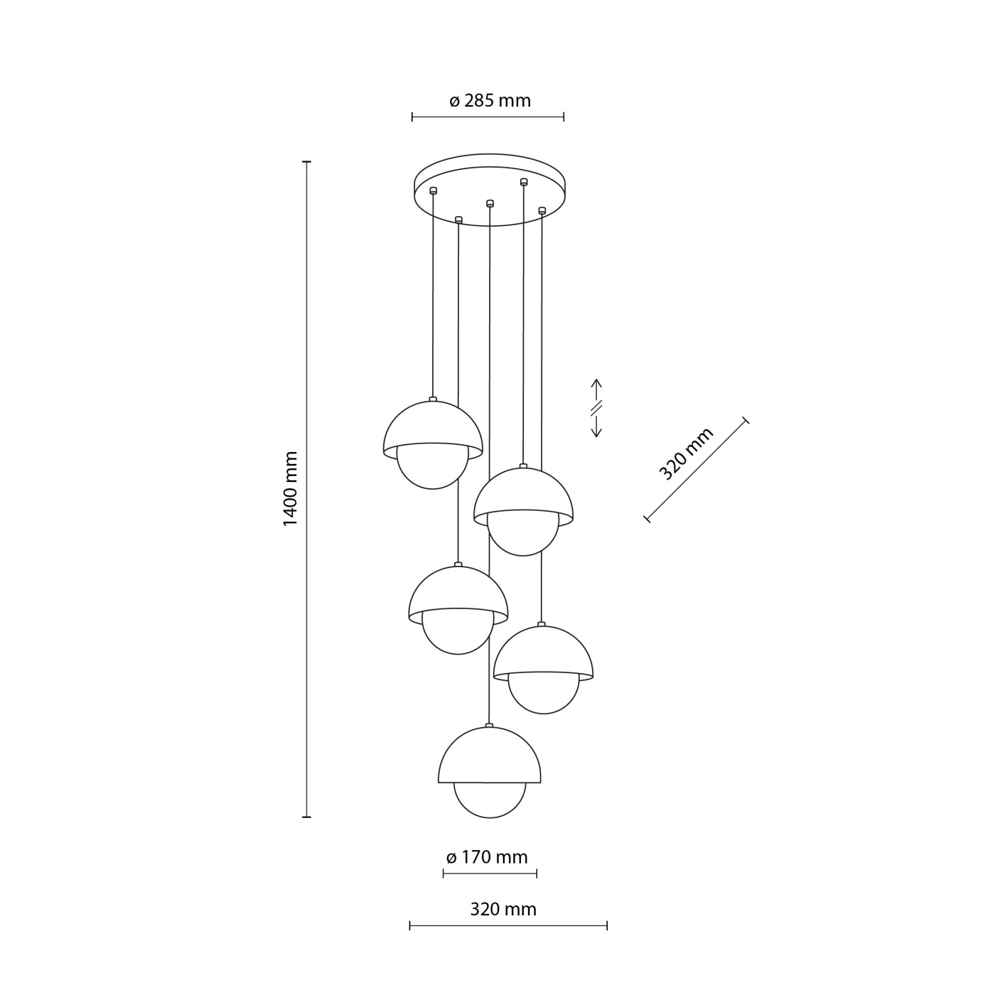 BONO ochra V 10268 TK Lighting