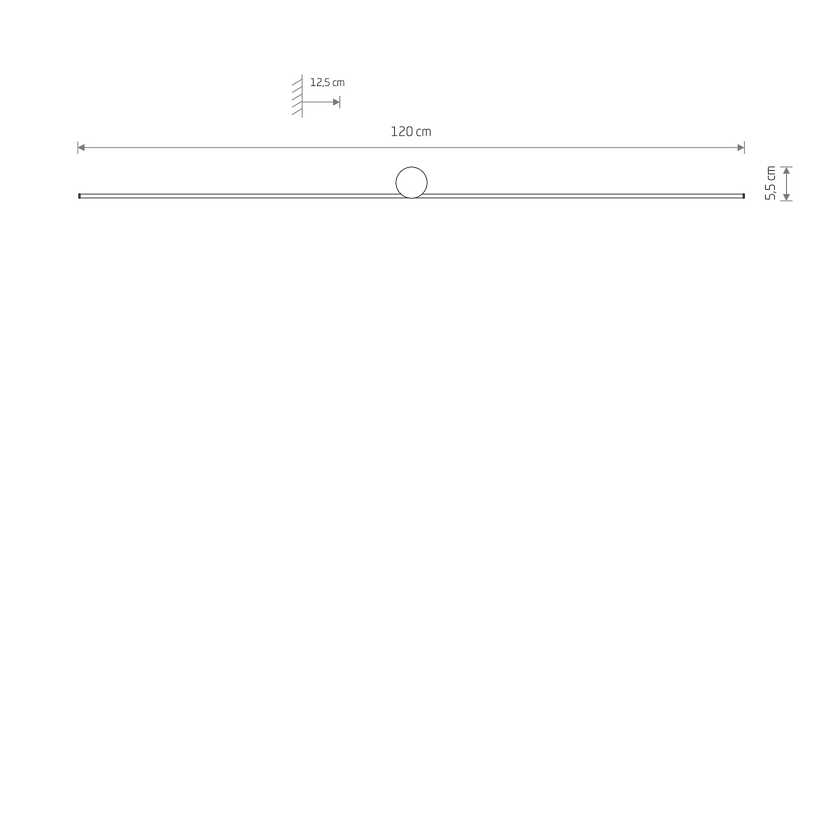 SPIN LED L 4000K 10622 Nowodvorski Lighting