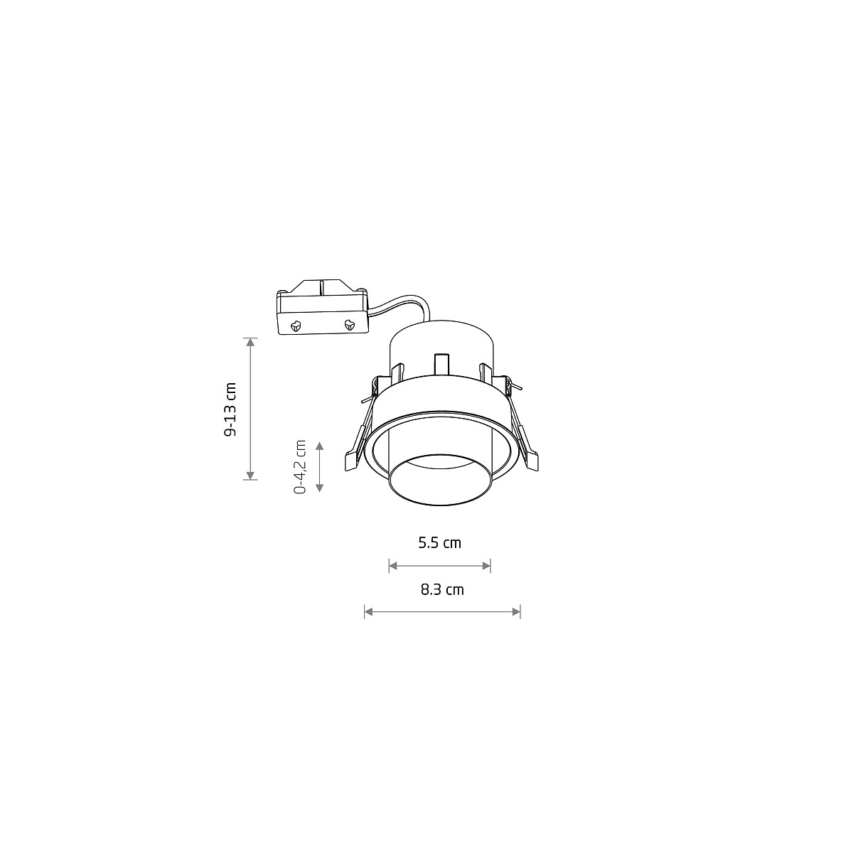 MONO SLIDE black 10799 Nowodvorski Lighting