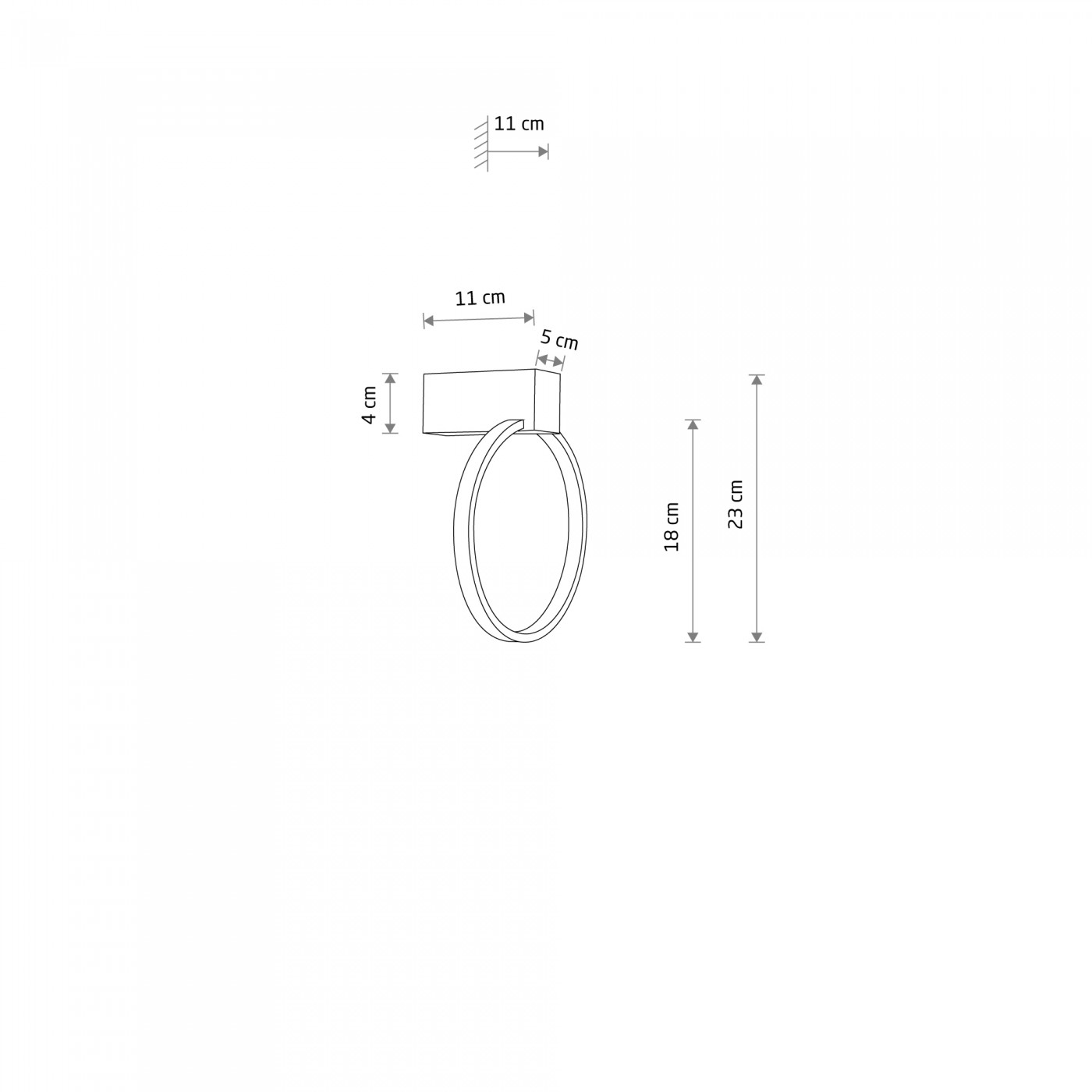 CIRCOLO LED XS 3000K 10808 Nowodvorski Lighting