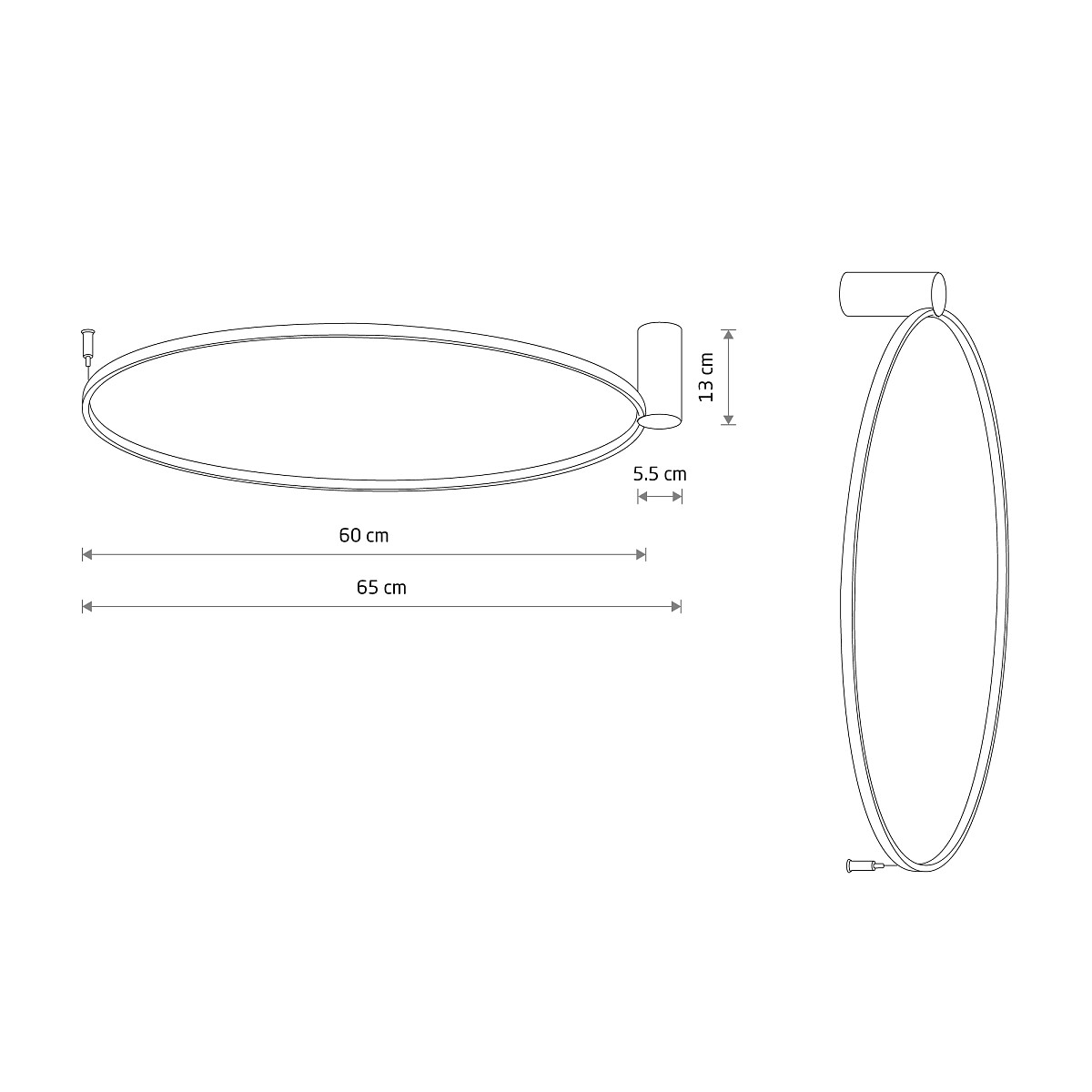 CIRCOLO LED M 4000K 10865 Nowodvorski Lighting