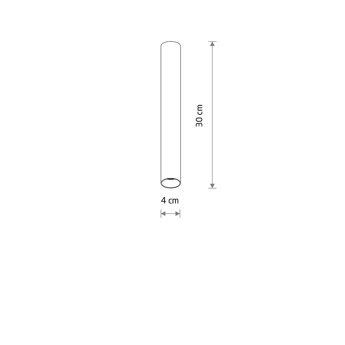 CAMELEON FOURTY umbra grey M 11223 Nowodvorski Lighting