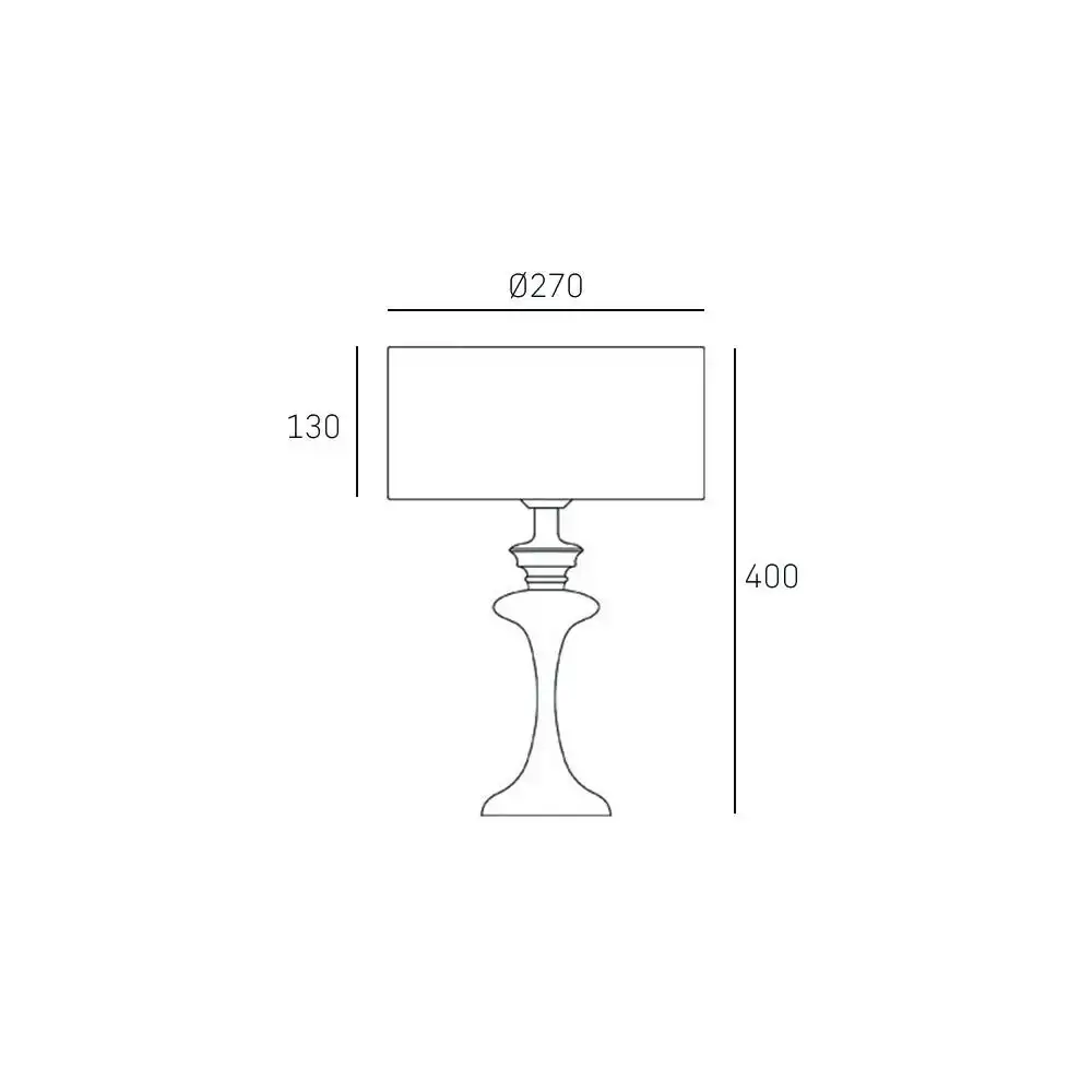 ABU DHABI  chrome-white T01413CH-WH Cosmo Light