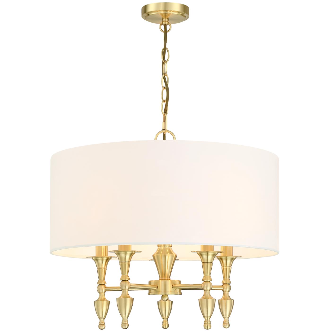 AUSTIN brass-white P05197BR-WH Cosmo Light