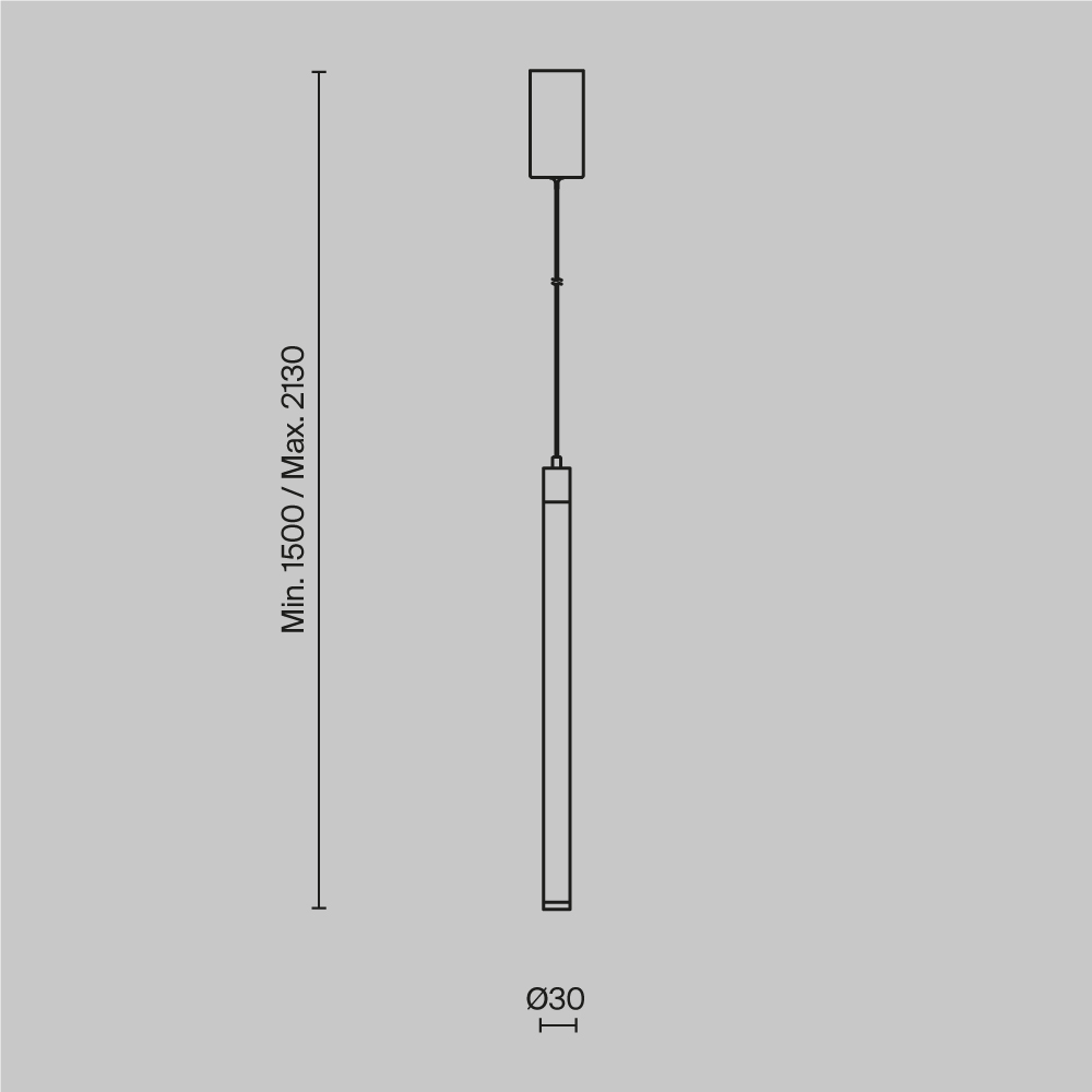 RAY LED white P022PL-L10W Maytoni