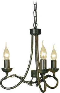 OLIVIA black and gold OV3-BLK-GOLD Elstead Lighting