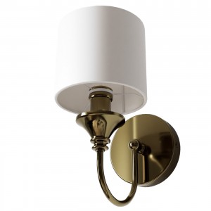 ABU DHABI  brass-white W01844BR-WH Cosmo Light