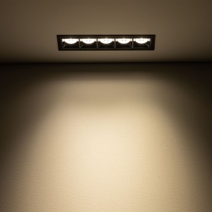 MIDI LED BLACK 20W 3000K RECESSED 10062 Nowodvorski Lighting