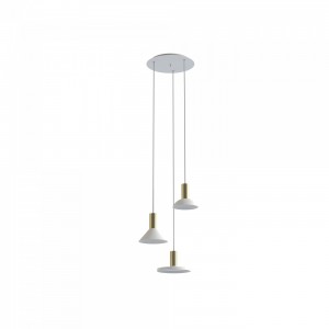 HERMANOS III  white-solid brass 8031 Nowodvorski Lighting