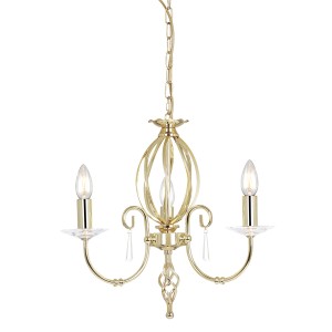 AEGEAN polished brass AG3-POL-BRASS Elstead Lighting