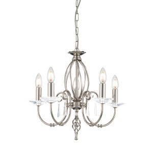 AEGEAN polished nickel AG5-POL-NICKEL Elstead Lighting