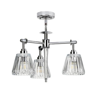 AGATHA Led polished chrome BATH-AGATHA3P-PC Elstead Lighting