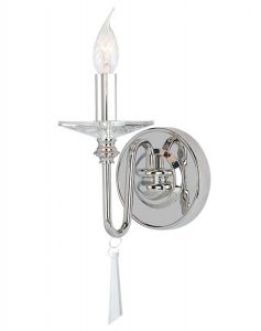 FINSBURY PARK polished nickel FP1-POL-NICKEL Elstead Lighting