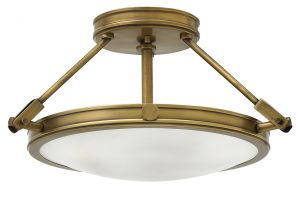 COLLIER heritage brass HK-COLLIER-SF-S Hinkley Lighting