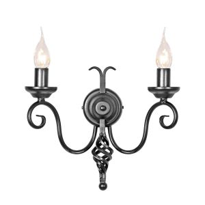 HARLECH black HR2A-BLACK Elstead Lighting