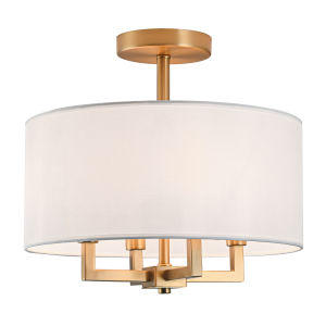 LILLE brass C04913BR-WH Cosmo Light