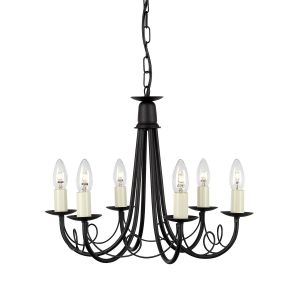 MINSTER MN6-BLACK Elstead Lighting