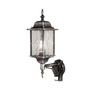 WEXFORD PIR black silver WX1-PIR Elstead Lighting