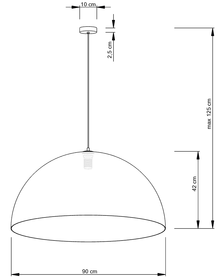 SFERA black-gold 90 30125 Sigma