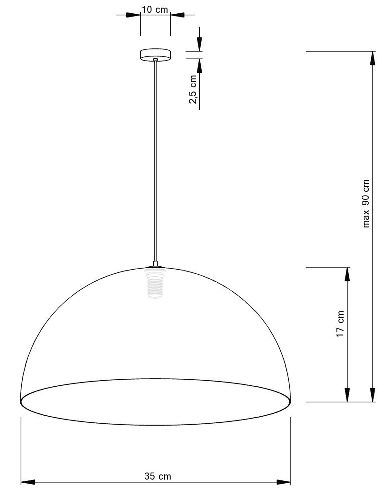 SFERA gold-black 35 32296 Sigma