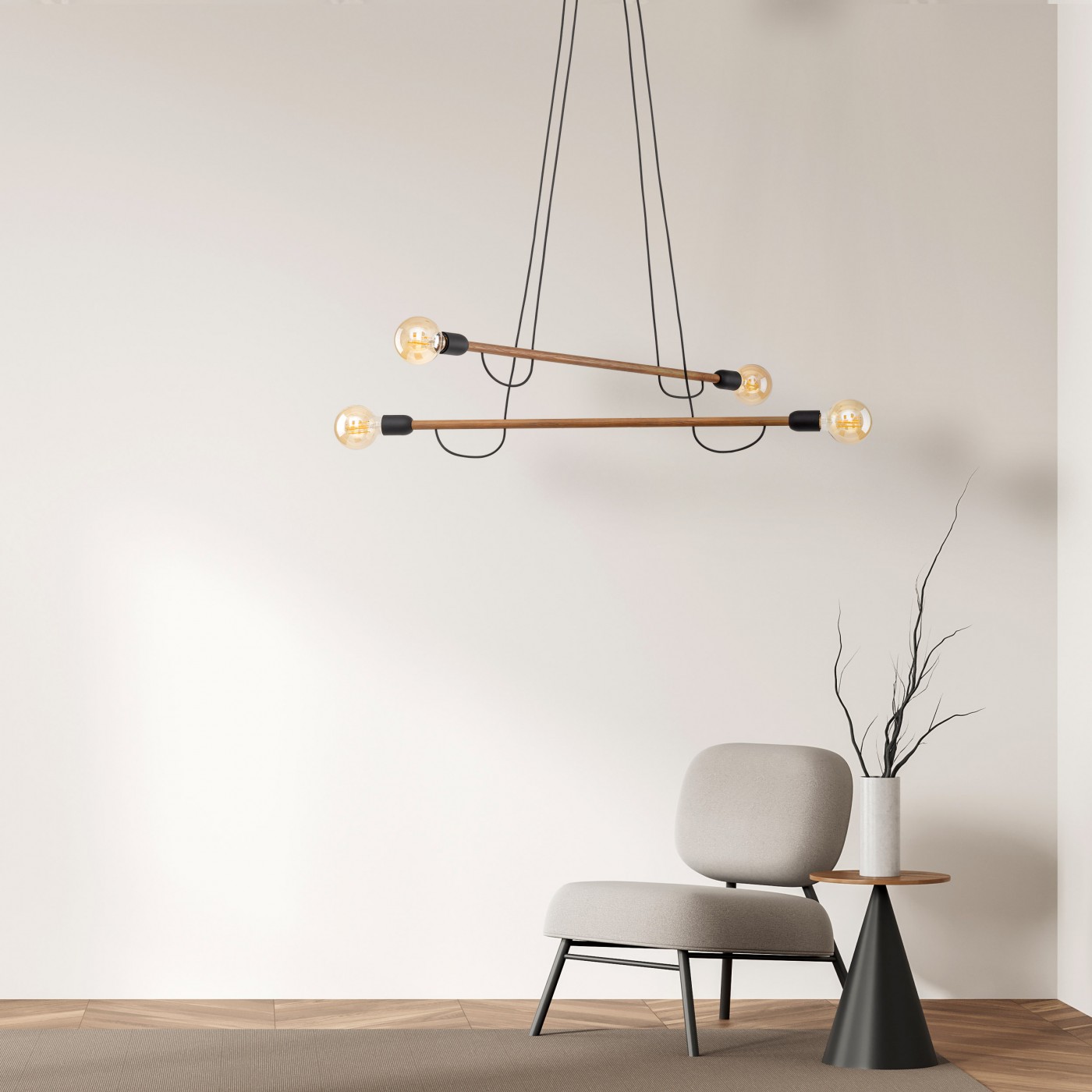 HELIX wood IV 4949 TK Lighting