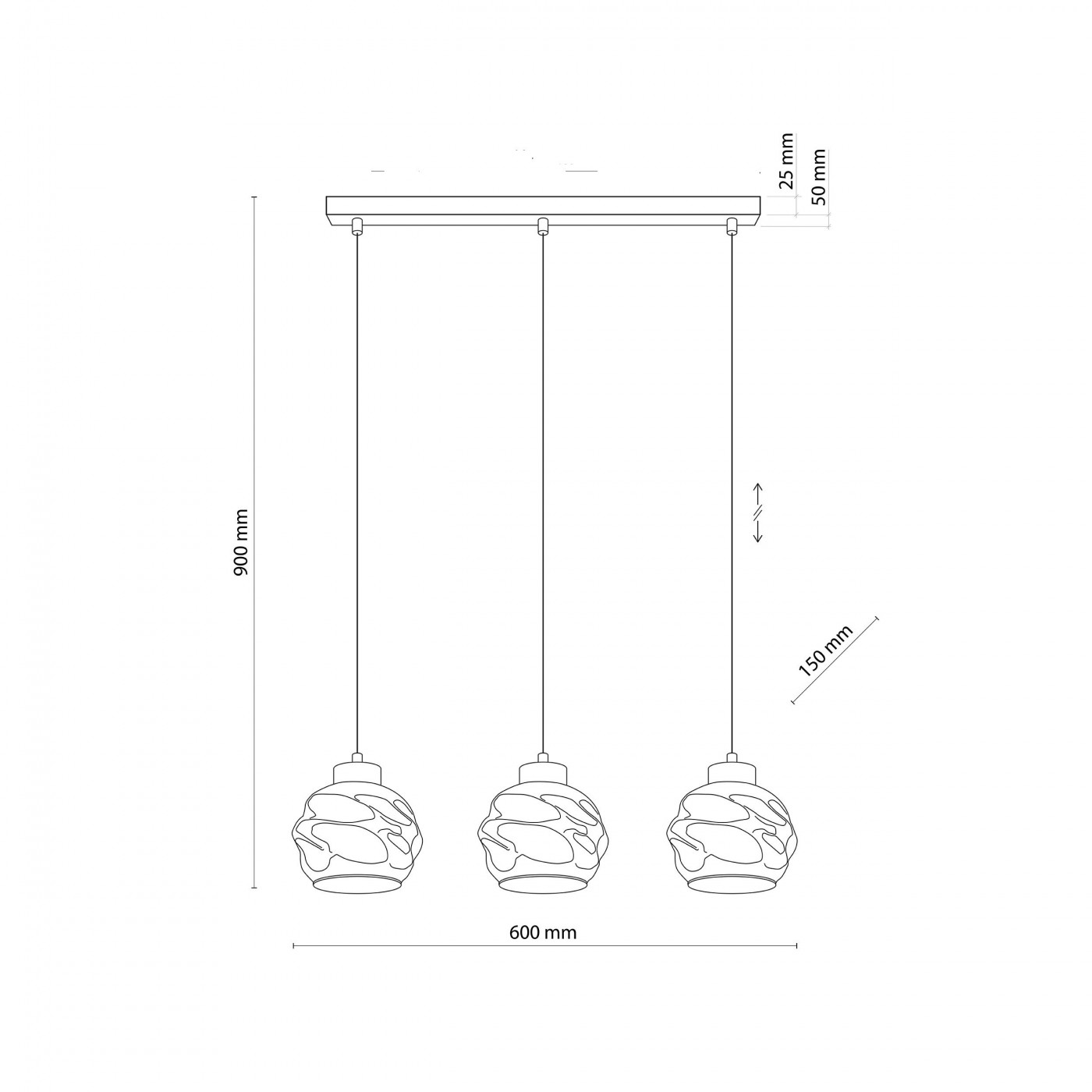 ZULIA III 5725 TK Lighting