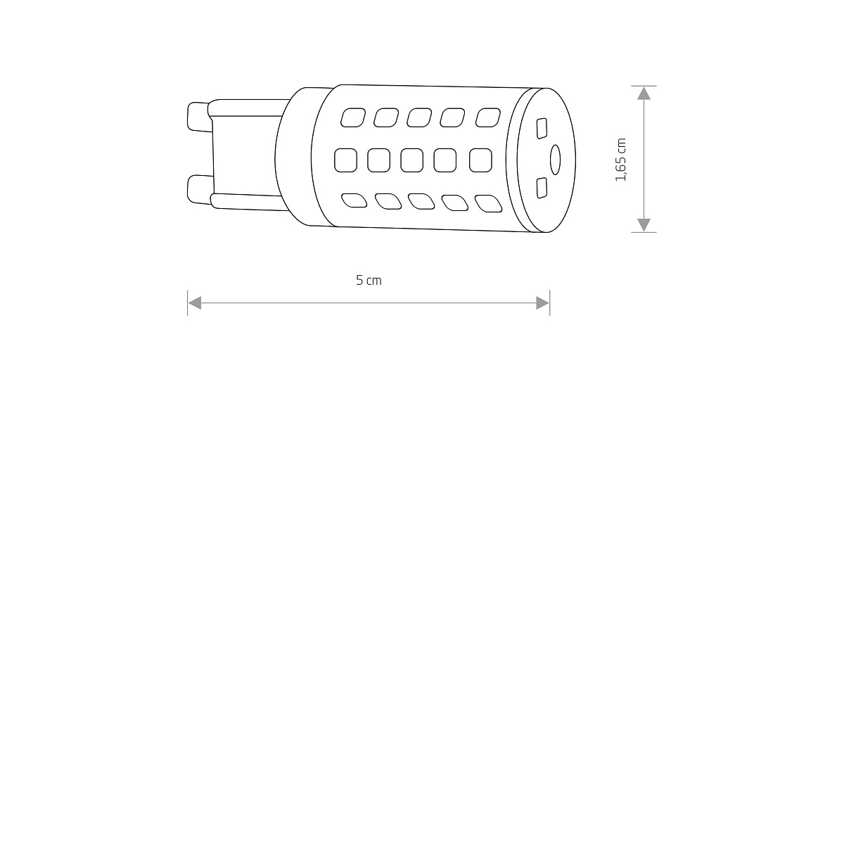 G9 LED BULB 4000K 4W 7504 Nowodvorski Lighting