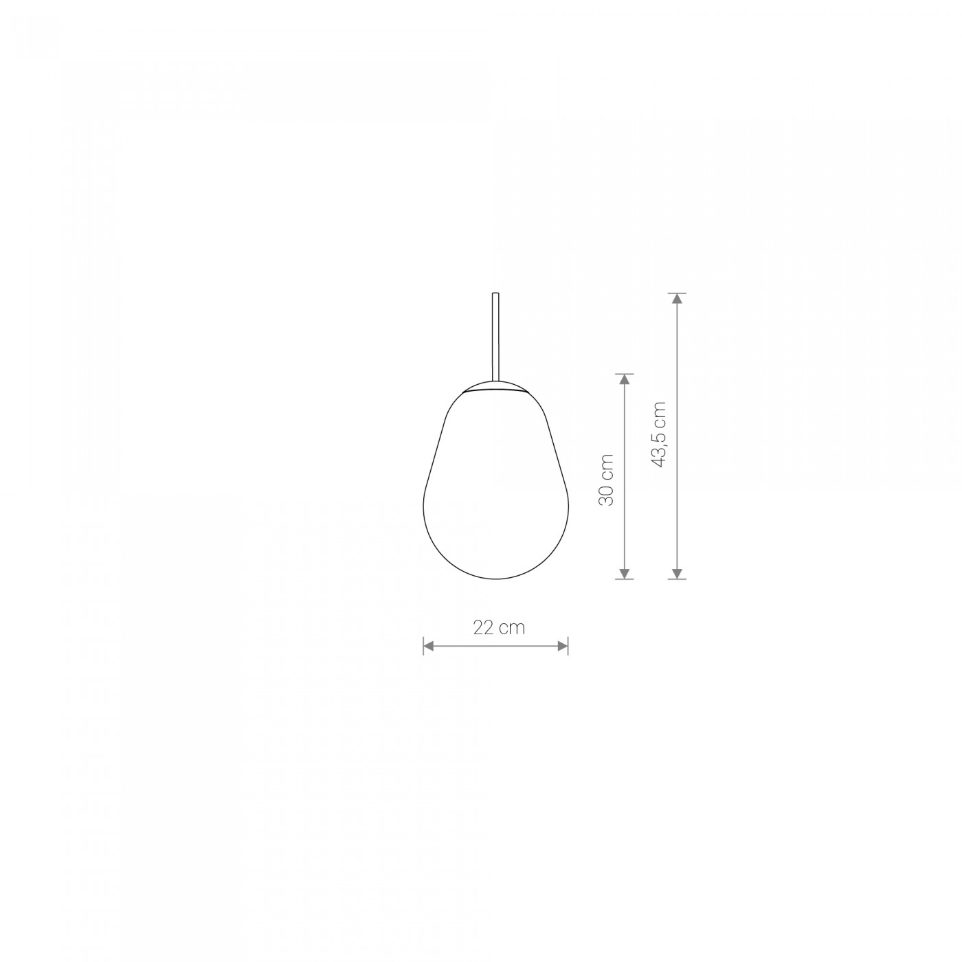 CAMELEON PEAR S TR/G 8534 Nowodvorski Lighting