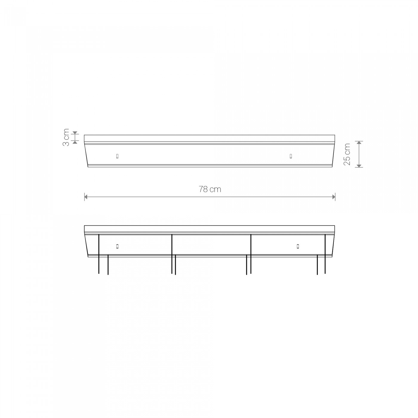 CAMELEON CANOPY C 780 BL 8556 Nowodvorski Lighting