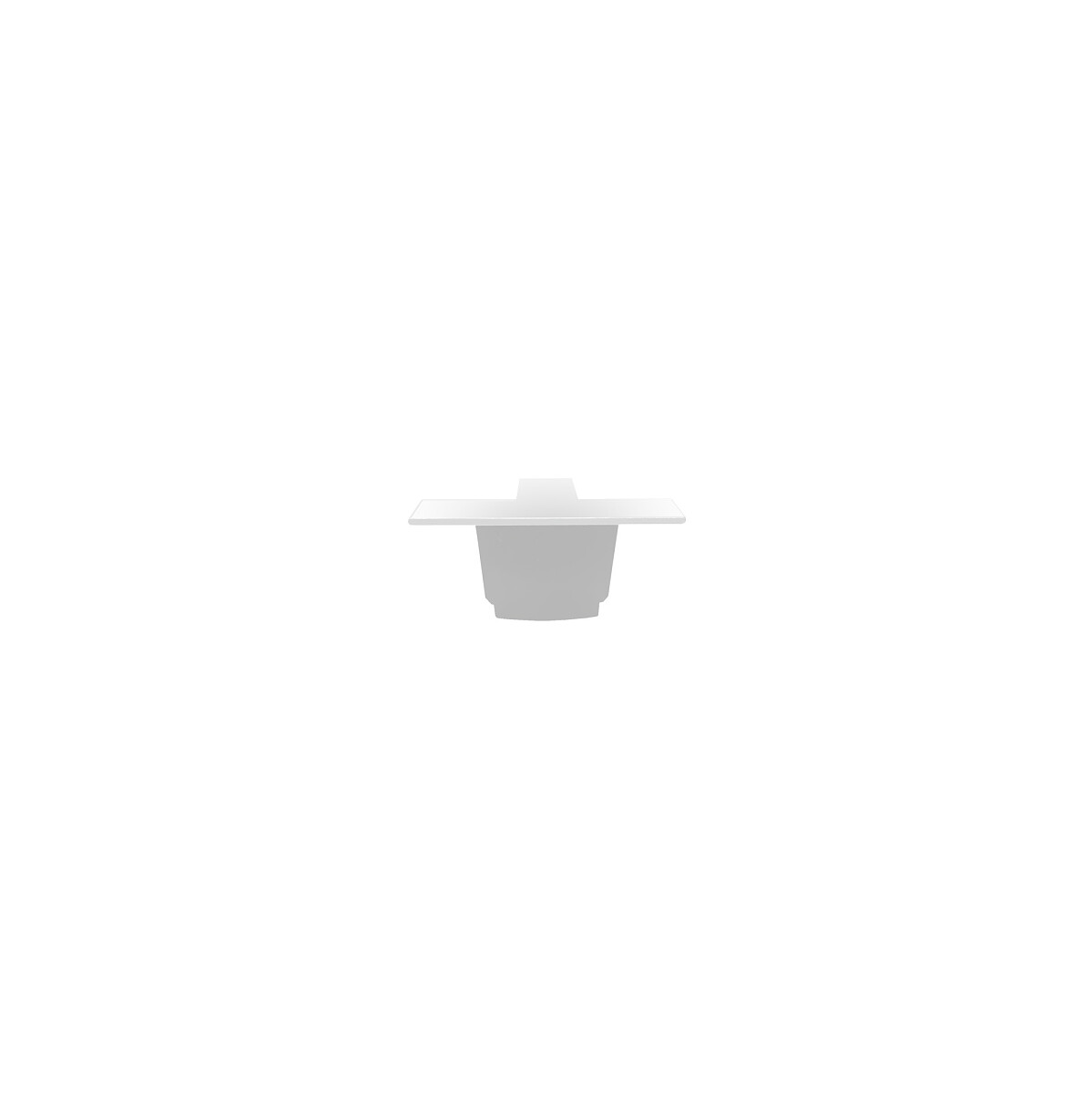 CTLS RECESSED DEAD END CAP white 8688 Nowodvorski Lighting