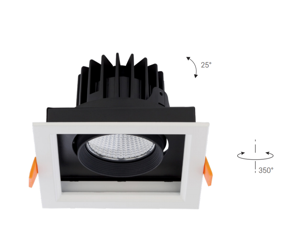 CL DIA LED 18W 3000K white-black 8722 Nowodvorski Lighting