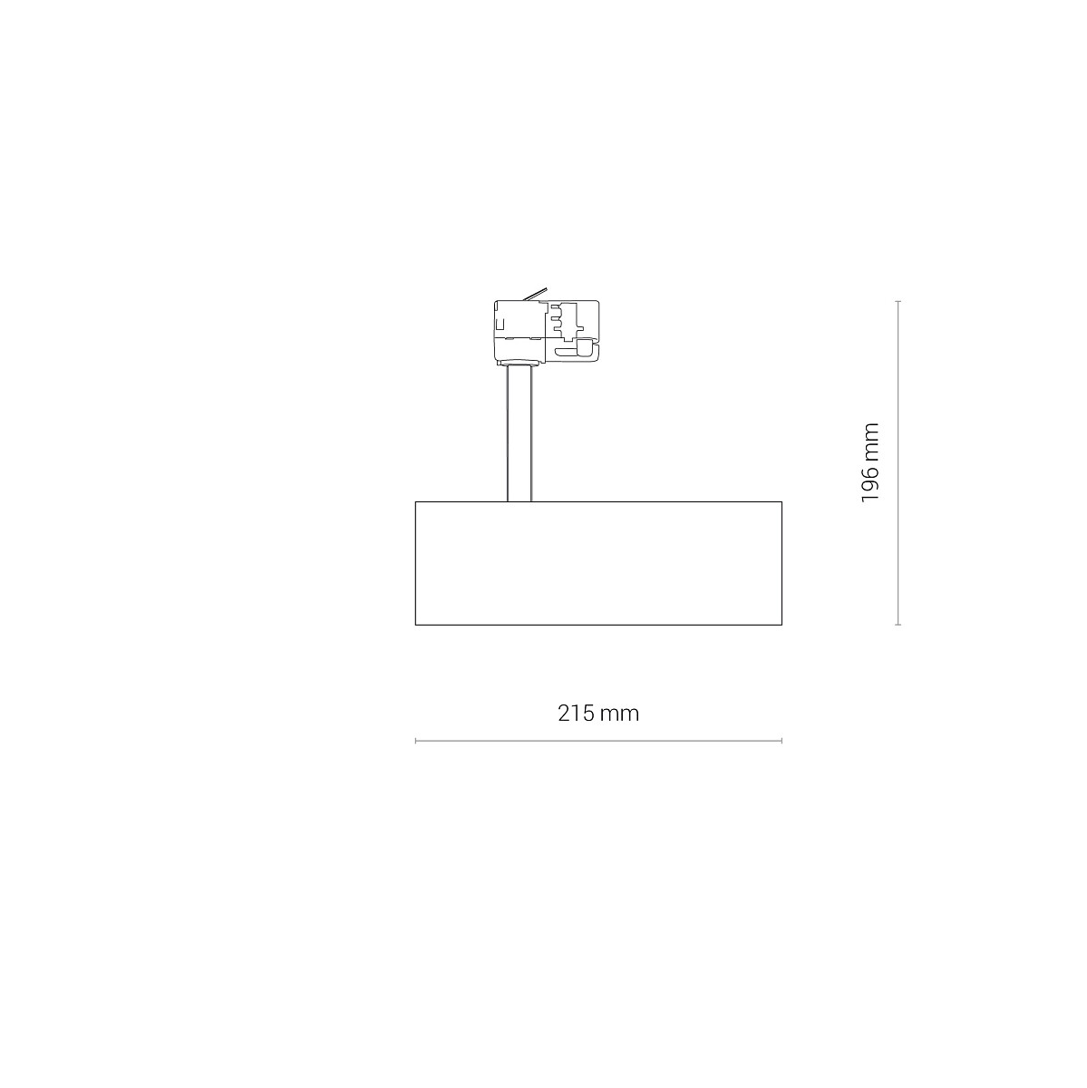 CTLS MILO LED 25W white 3000K 8762 Nowodvorski Lighting