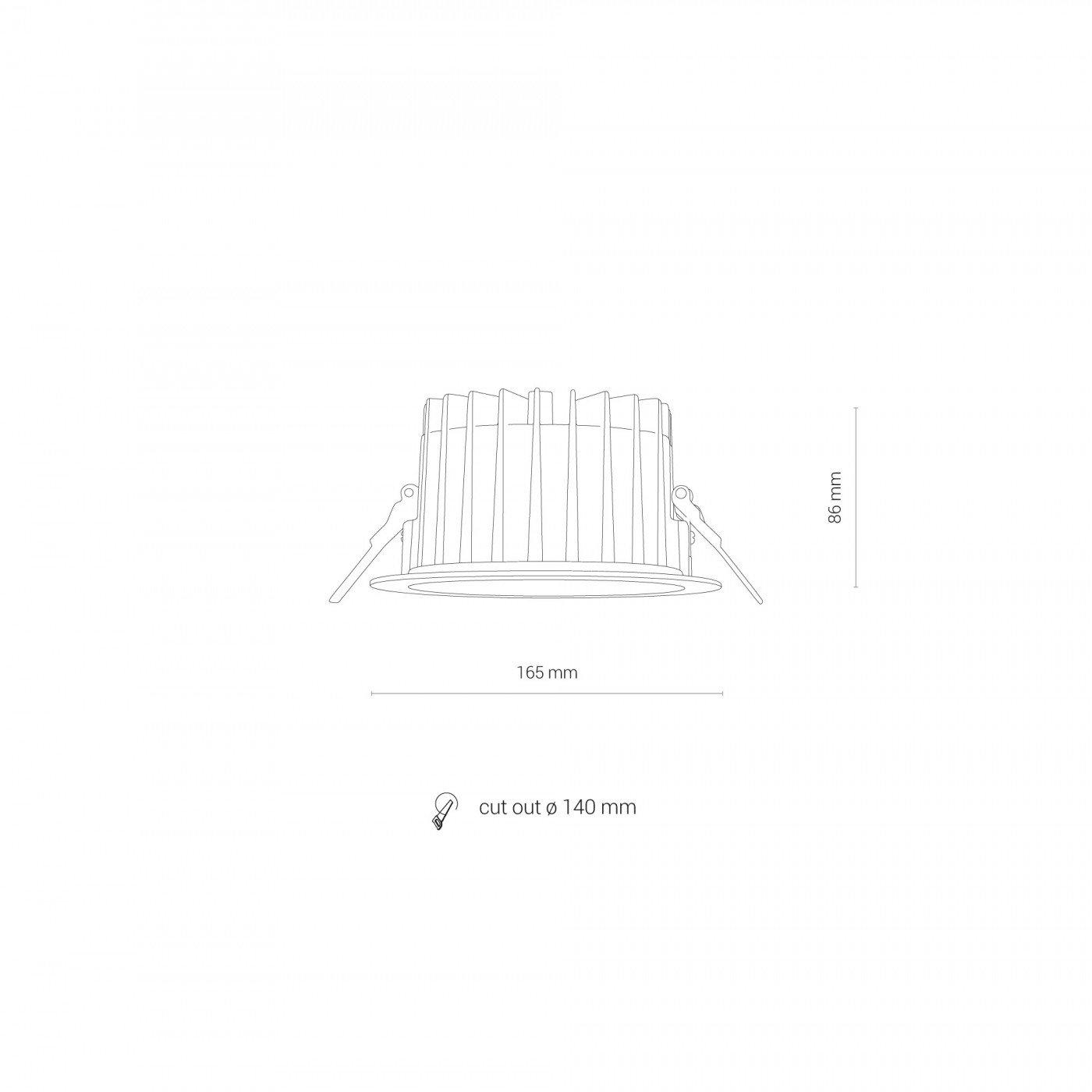 CL KEA LED 30W 4000K  8770 Nowodvorski Lighting