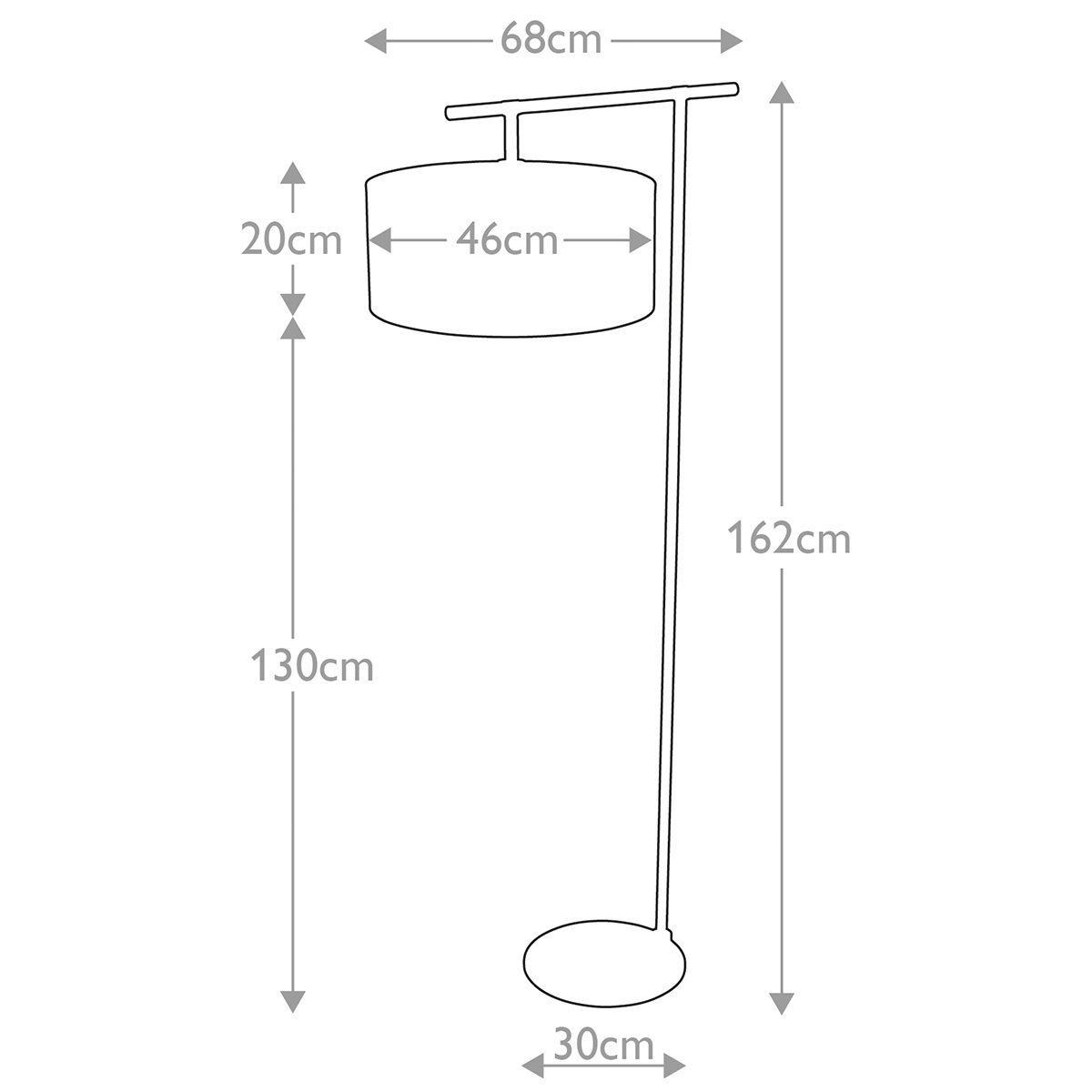 BALANCE BALANCE-FL-BKPN Elstead Lighting