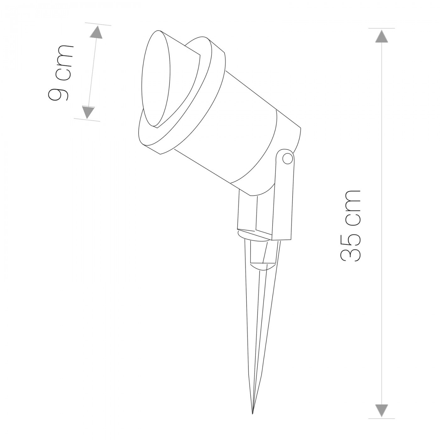 BUSH graphite 3401 Nowodvorski Lighting