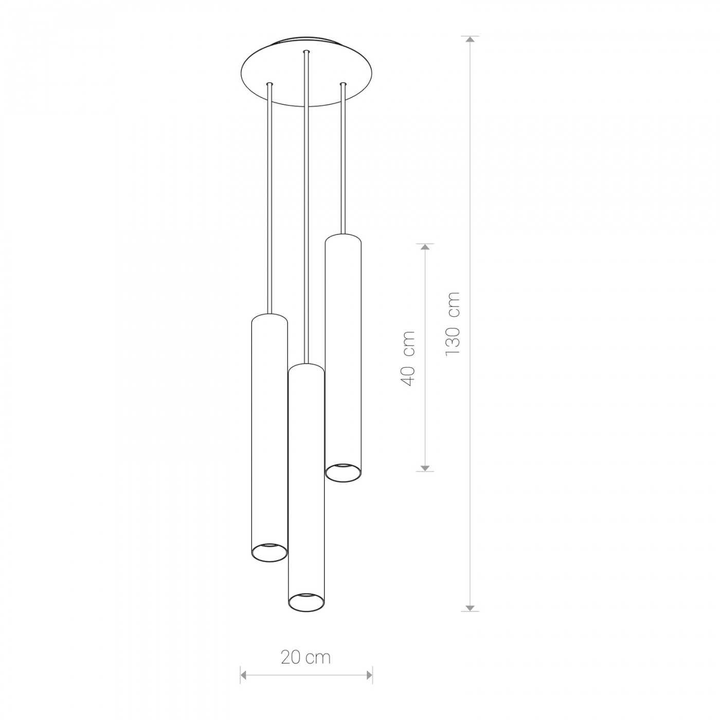 EYE brass III zwis 8915 Nowodvorski Lighting