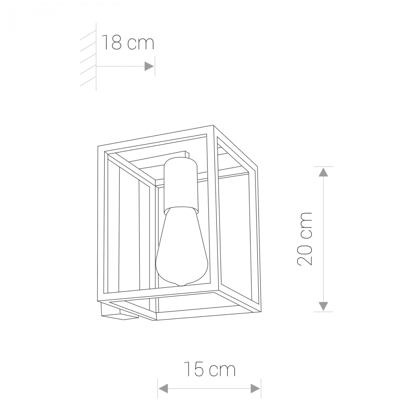 CRATE black  9046 Nowodvorski Lighting