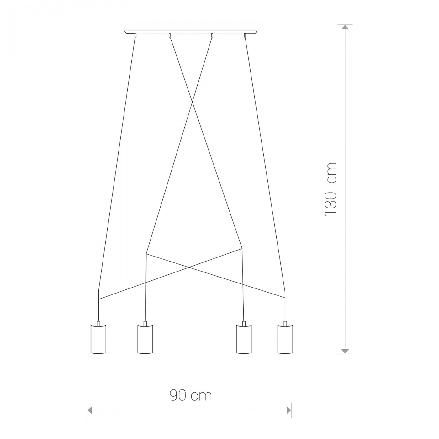 IMBRIA black IV 9192 Nowodvorski Lighting