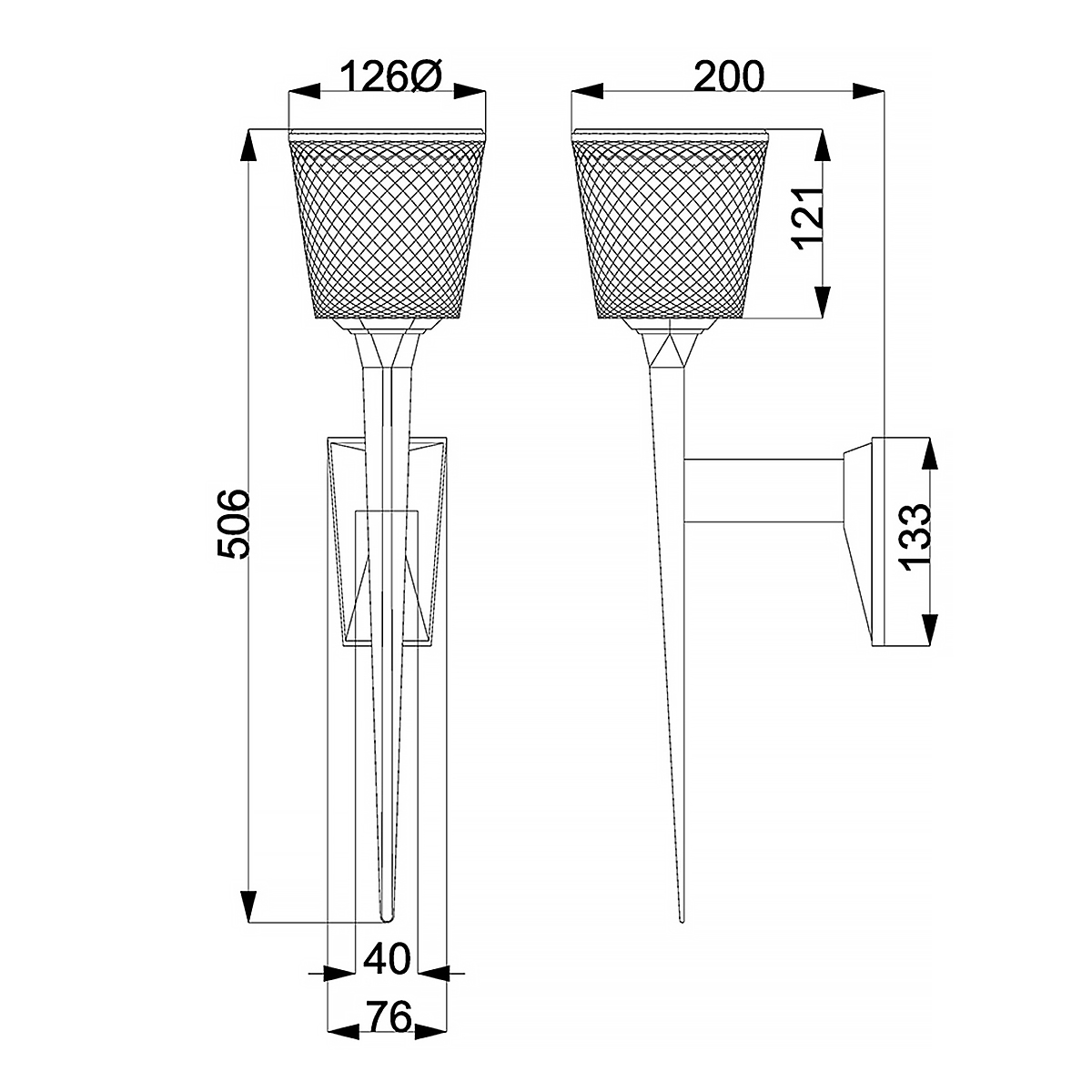 VERITY polished chrome BATH-VERITY-PC Elstead Lighting