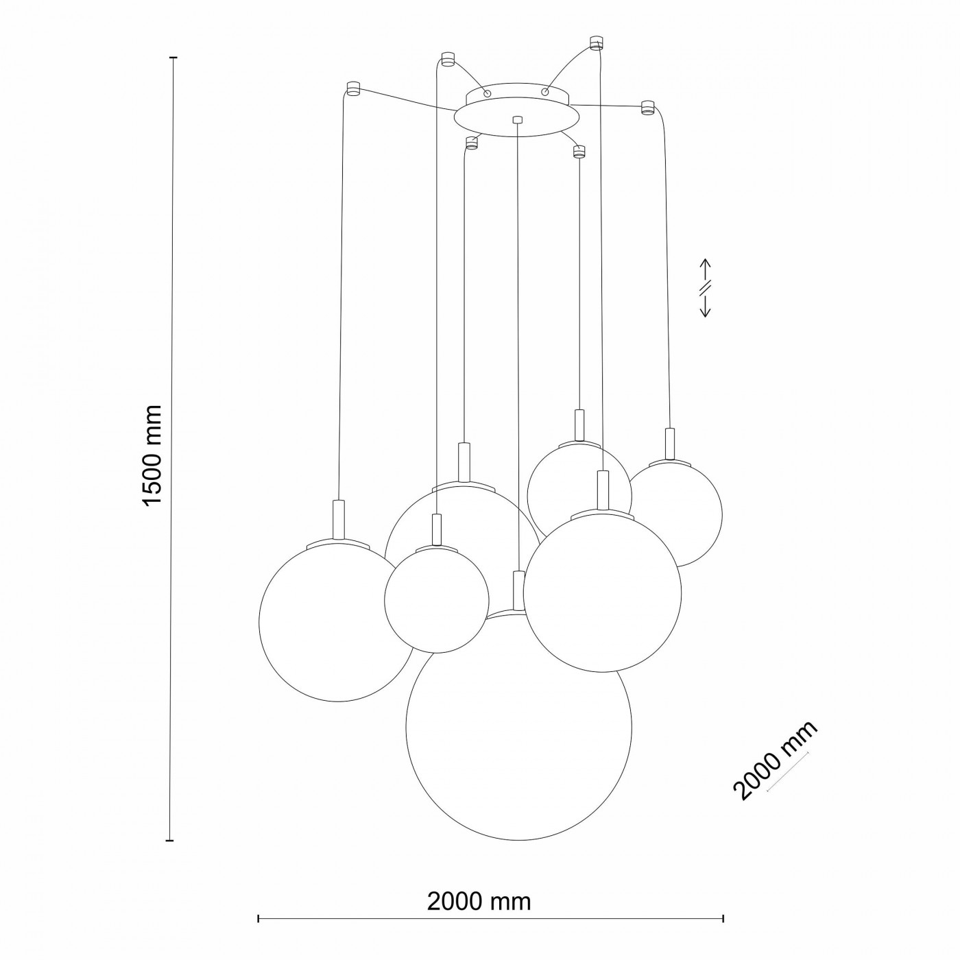 CADIX VII 4608 TK Lighting