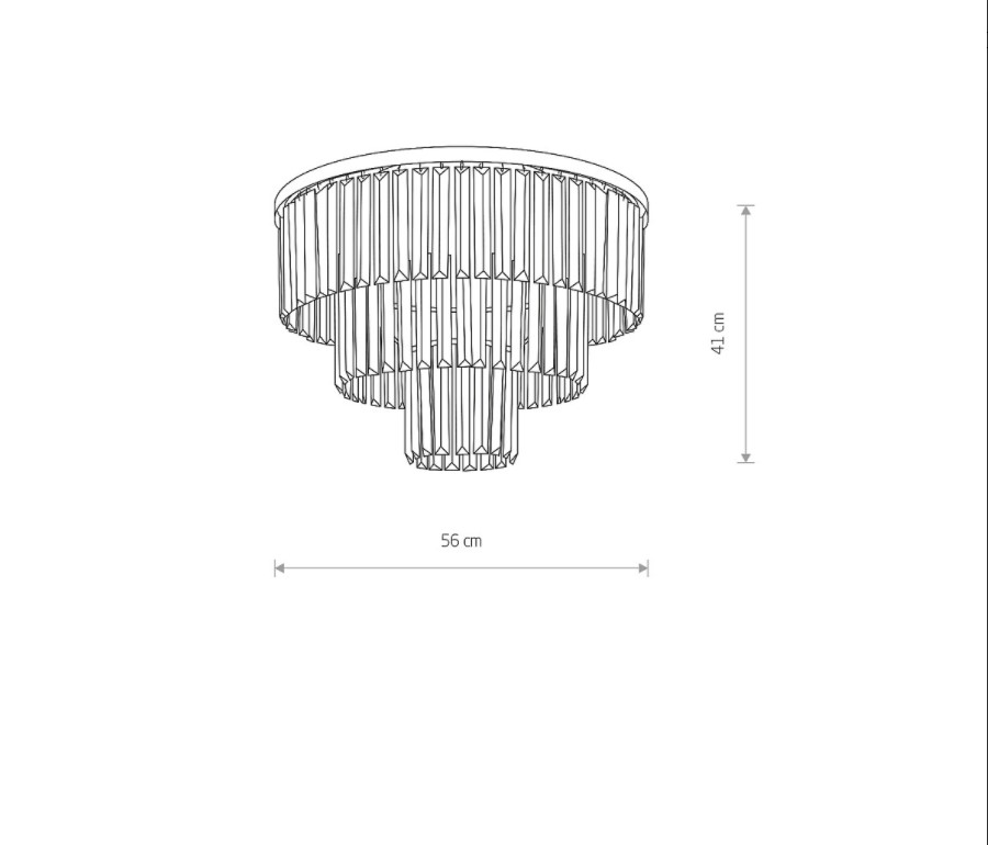 CRISTAL silver M 7628 Nowodvorski Lighting