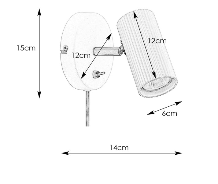 COSTILLA white 108460 Markslojd