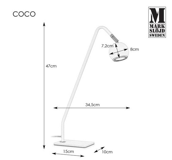 COCO black  107340 Markslojd