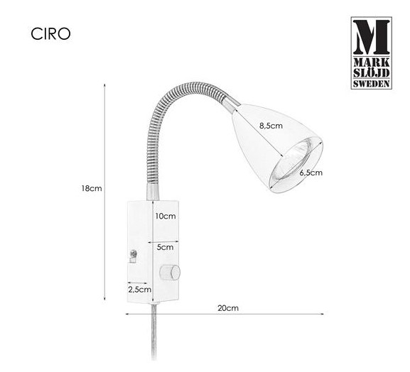 CIRO white-gold 106588 Markslojd