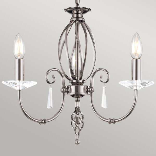 AEGEAN polished nickel AG5-POL-NICKEL Elstead Lighting